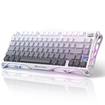 GRAVASTAR Mercury　キーボードK1マウスXセット Amazon.com: GravaStar Mercury K1 75% Wireless Mechanical